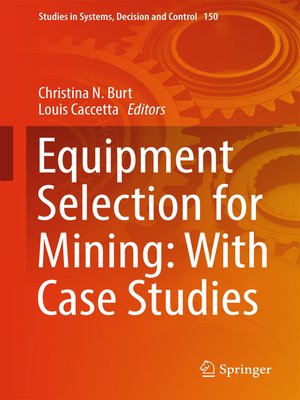 cover image of Equipment Selection for Mining